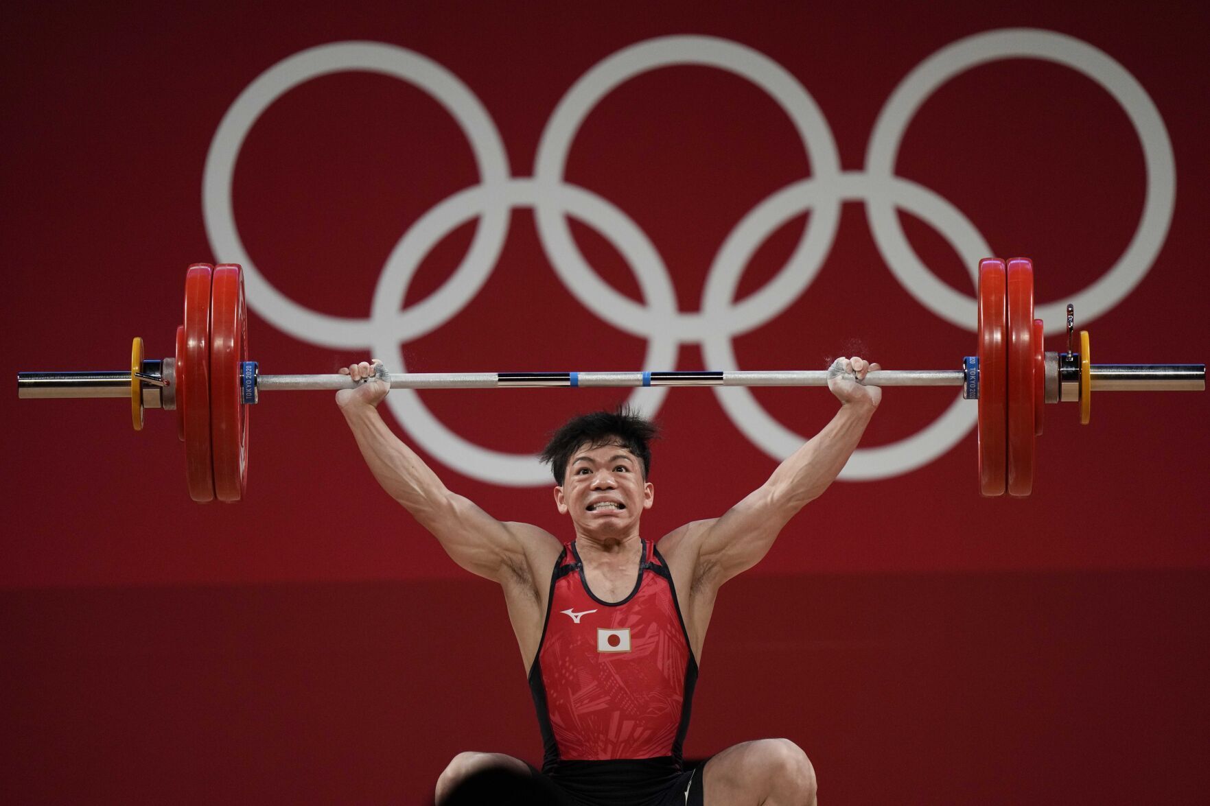 APTOPIX Tokyo Olympics Weightlifting Men